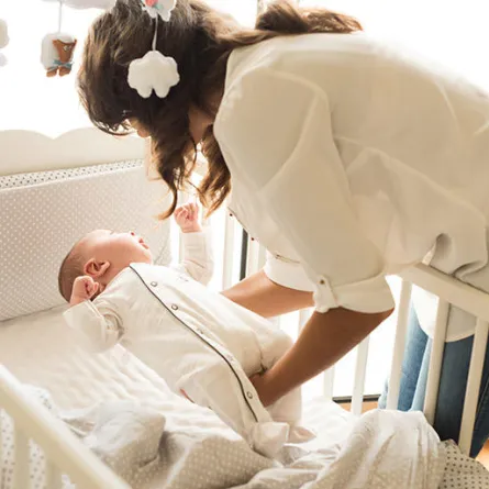 قلة نوم الرضيع في الشهر الثاني