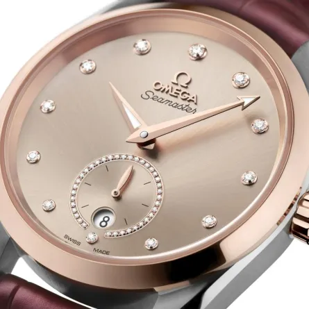 ساعة أكوا تيرا من أوميغا Omega تتألق بتصميم جديد