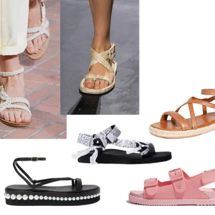 Sandals in Style صنادل الصيف بتفاصيل أنيقة