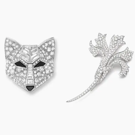 موديلات بروش مرصعة بالألماس تليق بفستان عروس 2021