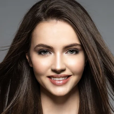 مكياج ترابي للوجه البيضاوي