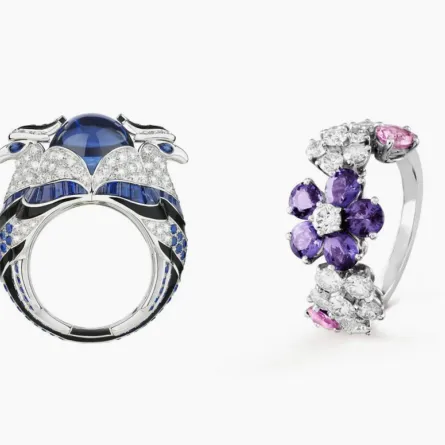 لعروس صيف 2021: أجمل خواتم مرصعة بحجر التنزانيت