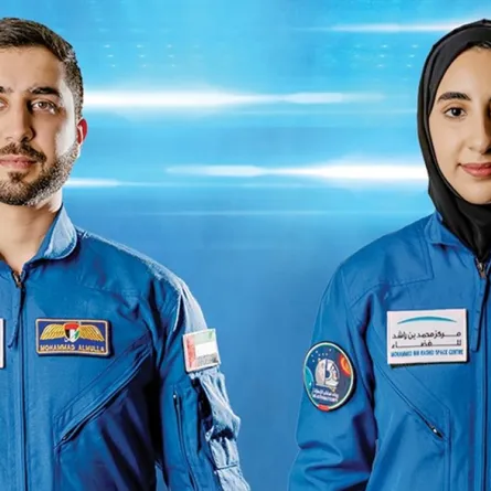 غداً.. أول ظهور لرائدي الفضاء الإماراتيين نورا المطروشي ومحمد الملا