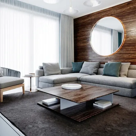 أجمل تصميمات طاولات غرف المعيشة