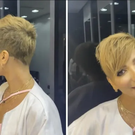 أصالة تتصدر "الترند" بقصة شعرها "البيكسي" الجديدة