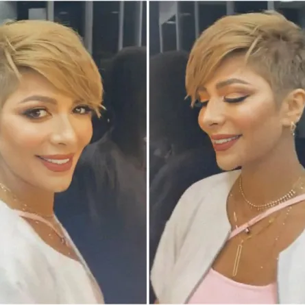 أصالة نصري تتألق بقصة شعر قصير بيكسي جذابة