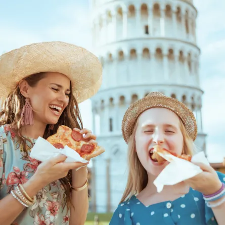 حصّة الذوّاقة وافرة عند السياحة في إيطاليا