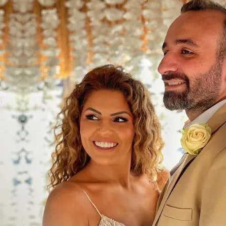 بالفيديو والصور: زفاف عمرو سلامة ومروة البرماوي على شاطئ الجونة