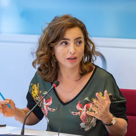 بالفيديو: ساندرا نشأت تعود إلى السينما بعد غياب 9 سنوات