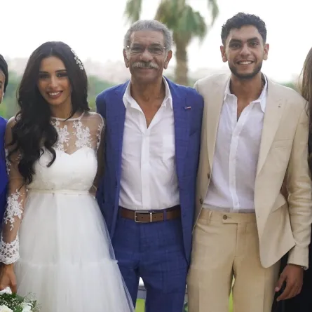 سيد رجب يتخلى عن لقب "أبو العروسة" من أجل ابنه زياد .. شاهد حفل الخطوبة بالصور