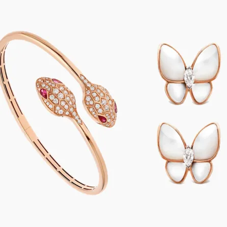 تصاميم مجوهرات مستوحاة من الحيوانات موضة 2021