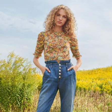 أفضل تصاميم بناطيل جينز لطويلات القامة