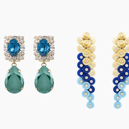 الأقراط الملونة موضة صيف 2021