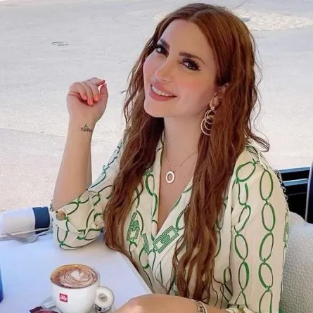 بالصور.. نسرين طافش برفقة عملاق عائلتها وهذا ما قالته