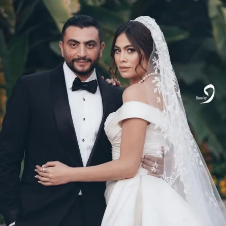 بالصور: حفل زفاف هاجر أحمد بحضور النجوم