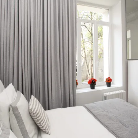 طرق تنسيق ستائر غرف النوم