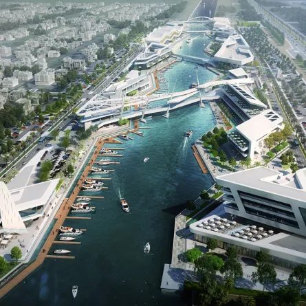 مشروع القناة في أبوظبي وجهة سياحة جديدة للمقاهي المحلية والعالمية