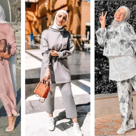 موديلات بنطلونات فضفاضة ملونة للمحجبات