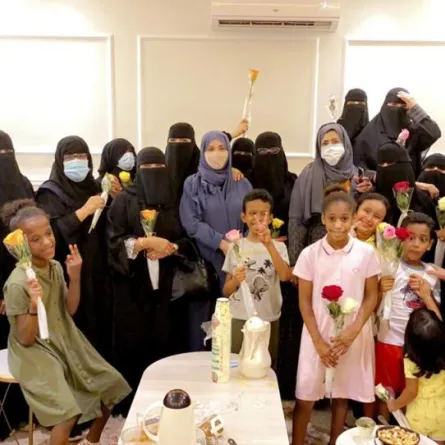 متقاعدات الشرقية يحتفلن بأطفال دار الحضانة ضمن لنجعلهم سعداء