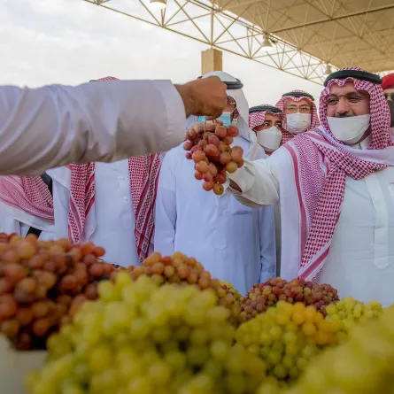أمير القصيم: المهرجانات الزراعية الموسمية تحوّلت لصناعة تتميز بها المنطقة