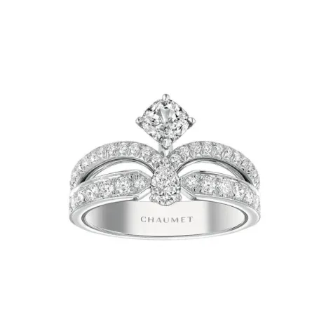 أشكال خواتم بلاتين لإطلالة ملكية فاخرة