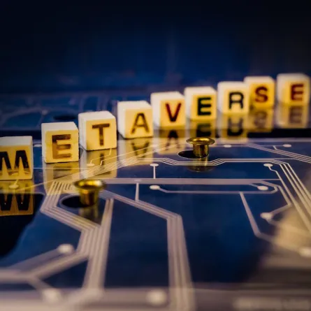 صورة تعبيرية عن metaverse العالم الافتراضي