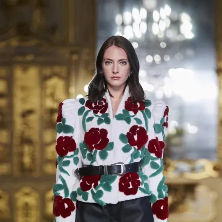 جاكيت مطبّع بالأزهار من براسكي Braschi  