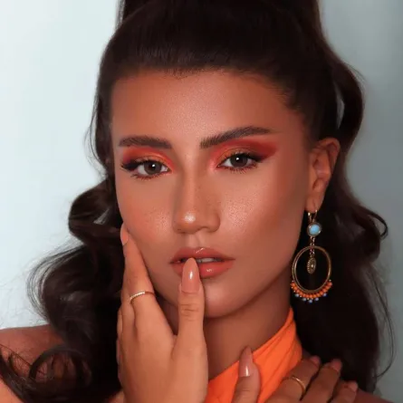 مكياج عيون البشرة السمراء