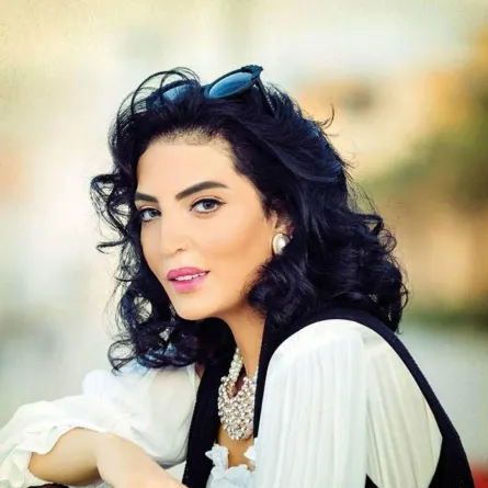 حورية فرغلي - الصورة من صفحتها على الفيس بوك