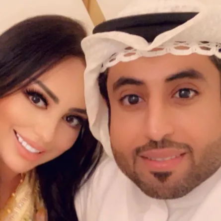 ريماس منصور وسعود النعيمي- الصورة من انستغرام الفنانة
