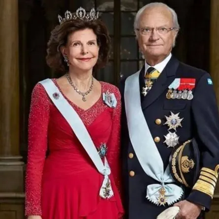 الملك كارل غوستاف والملكة سيلفيا- الصورة من حساب Europe Royals على إنستغرام
