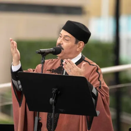 لطفي بوشناق يغني في اكسبو2020- الصورة من وزارة الثقافة التونسية