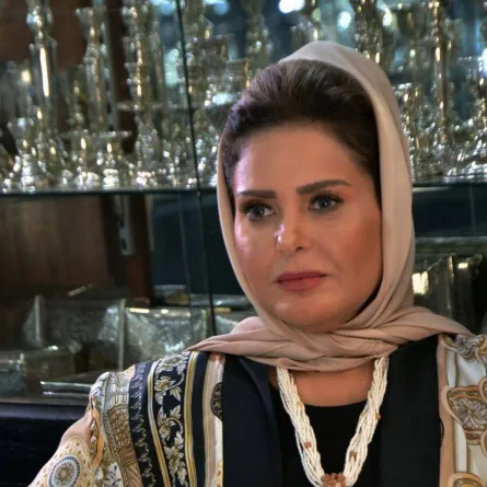 صابرين من كواليس مسلسل الحلم  - الصورة من حساب المخرج حسني صالح على الفيس بوك