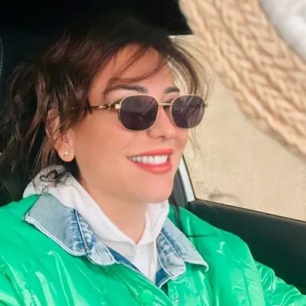 أمل عرفة - الصورة من حسابها على انستغرام 