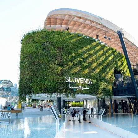 جناح سلوفينيا في إكسبو دبي. الصورة من "وام"