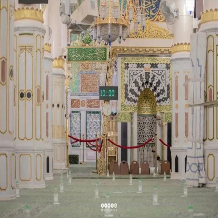 المسجد النبوي - الروضة الشريفة