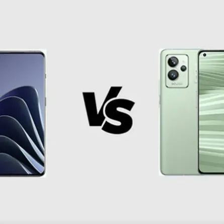 OnePlus 10 Pro و Realme GT 2 Pro الصورة - من موقع gizmochina