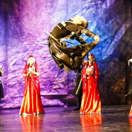 عرض نيران جورجيا - من الصفحة الرسمية لدار الأوبرا المصرية على فيسبوك