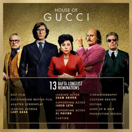 House of Gucci - الصورة الترويجية للفيلم - الصورة من الموقع الرسمي لتويتر الفيلم