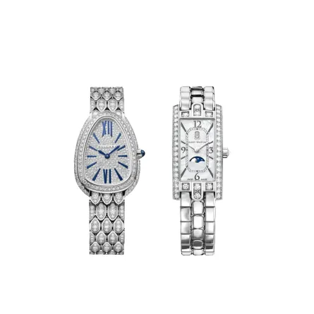 موديلات ساعات مرصعة بفصوص الألماس