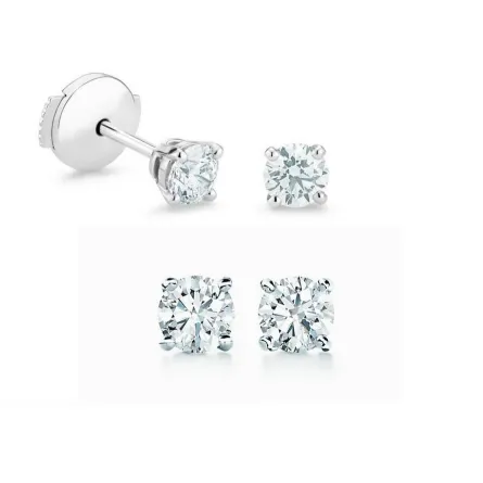 أقراط سوليتير لعام 2022