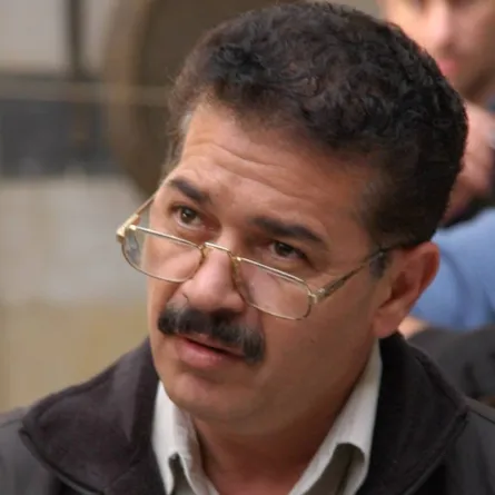 المخرج الراحل بسام الملا - الصورة من حساب المنتج الفني عبد الرزاق الحوراني على فيسبوك