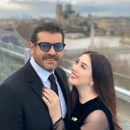 كندة علوش وعمرو يوسف - الصورة من حسابها على انستغرام