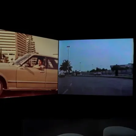 عمل فني بعنوان 1993-1994 في بينالي الدرعية - الصورة من حساب بينالي على تويتر