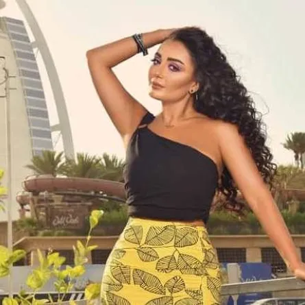 ديمة الجندي - الصورة من حسابها على فيسبوك