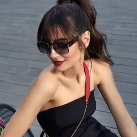 ايميه صياح - الصورة من حسابها على انستغرام 