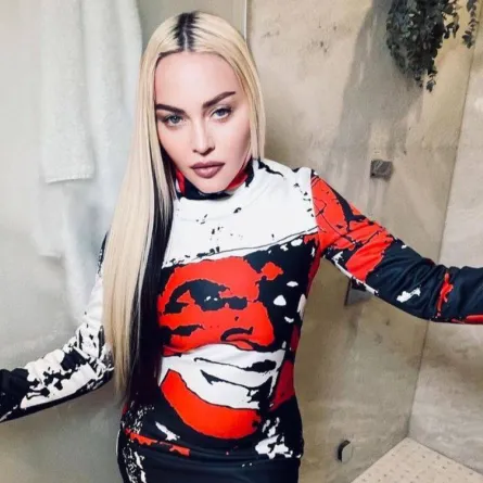 النجمة مادونا - الصورة من حسابها في إنستغرام