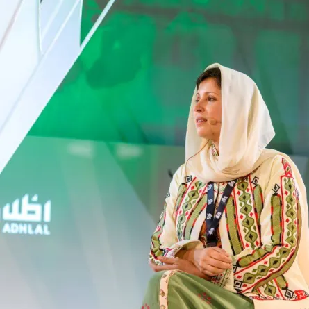 الاميرة نورة الفيصل في المهرجان السعودي للتصميم