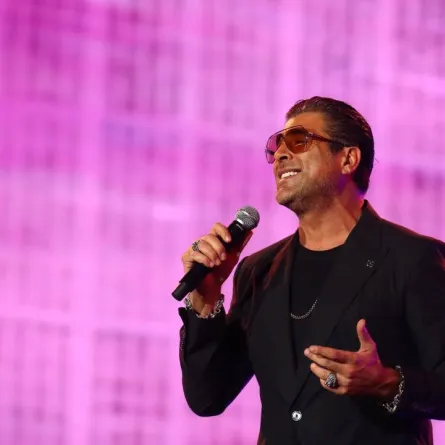 وائل كفوري في مدل بيست - تصوير صالح الغنام