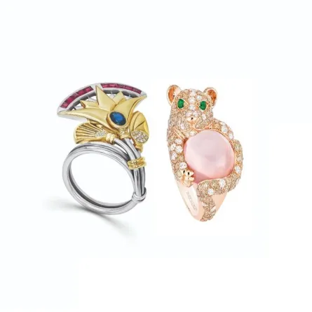 خواتم بموديلات غريبة لإطلالة جذابة في 2022